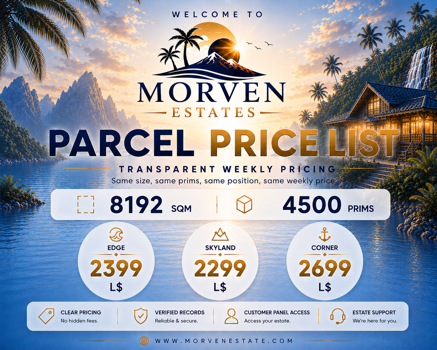 Morven Estate featured parcel advertisement